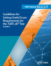 TOEFL iBT 시험의 유용한 점수 요건 설정 가이드라인 다운로드